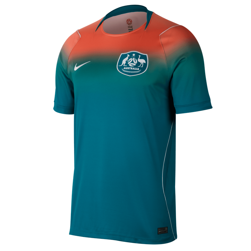 AUSTRALIA 2026 AWAY JERSEY (ORANGE/TEAL)