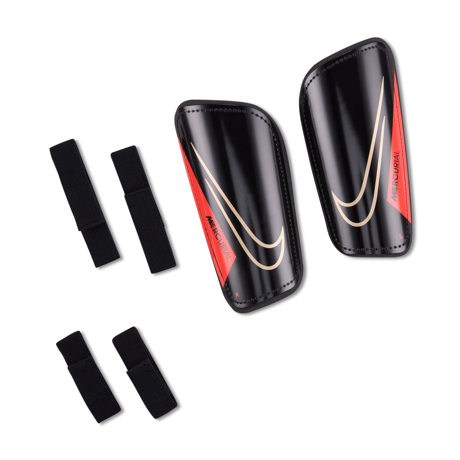 MERCURIAL HARDSHELL GUARD (BLACK/ORANGE)