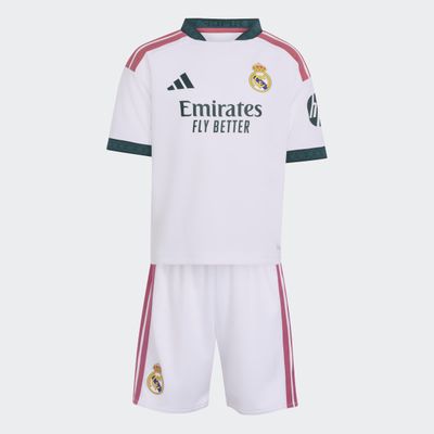 REAL MADRID 26/27 HOME MINI KIT KIDS (WHITE/PINK)