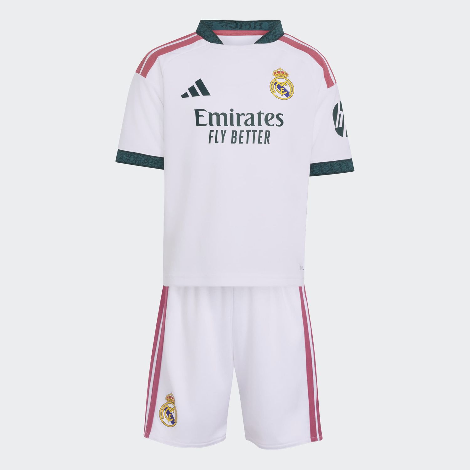 REAL MADRID 26/27 HOME MINI KIT KIDS (WHITE/PINK)