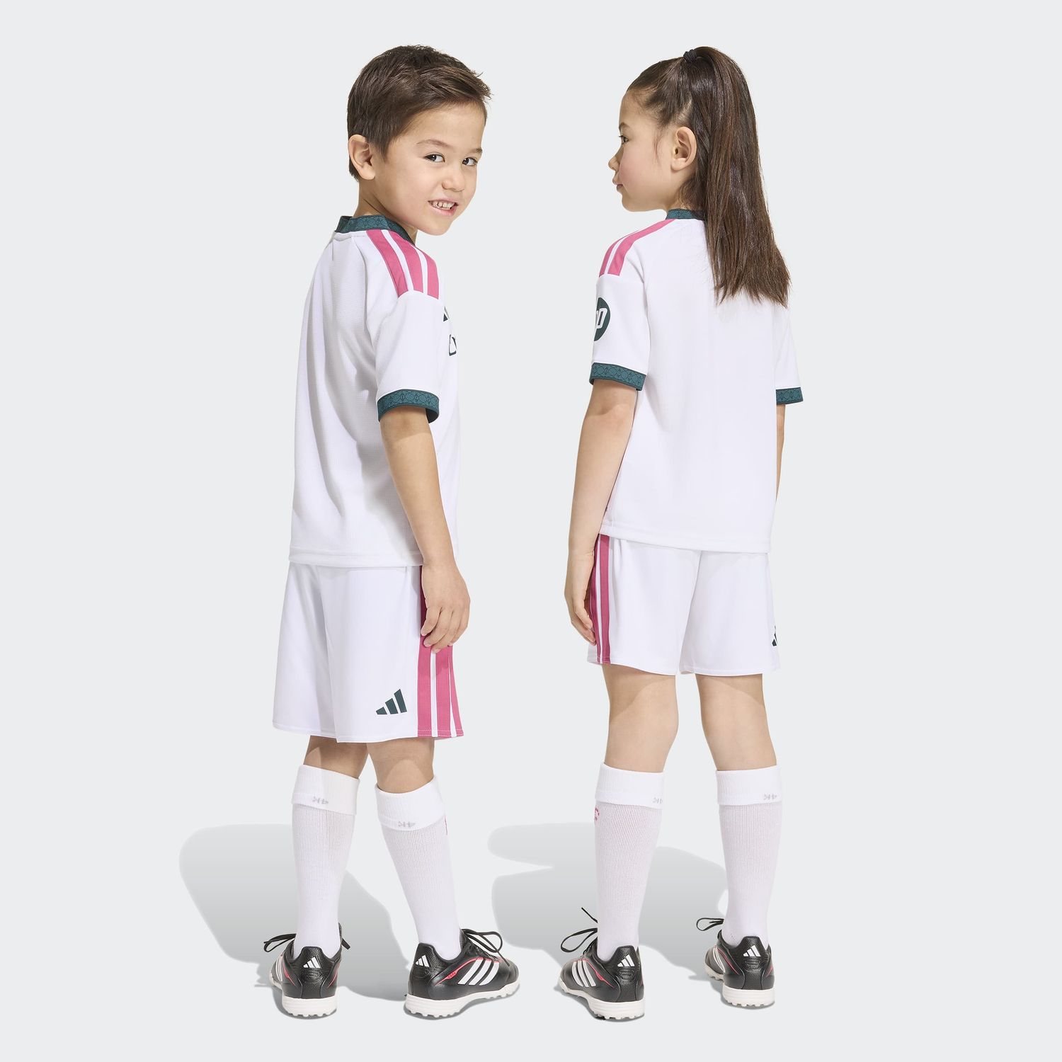 REAL MADRID 26/27 HOME MINI KIT KIDS (WHITE/PINK)