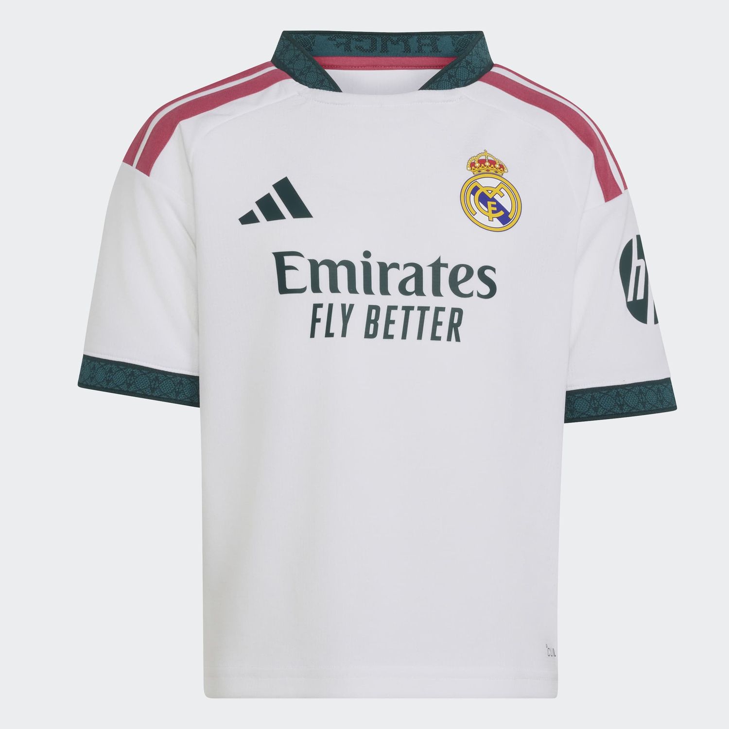 REAL MADRID 26/27 HOME MINI KIT KIDS (WHITE/PINK)