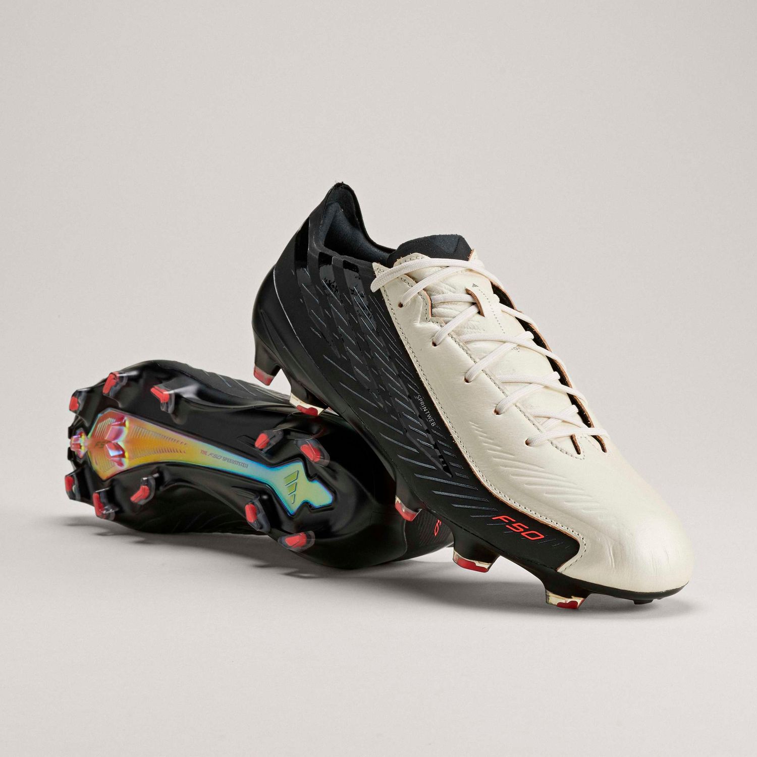 F50 HYPERFAST ELITE L-TECH FG (BLACK/WHITE)
