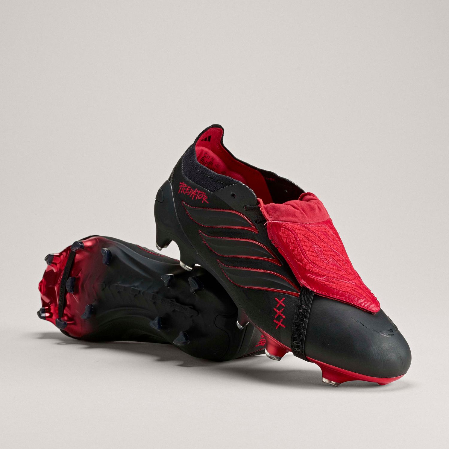 PREDATOR ELITE L-TECH FT FG (BLACK/RED)