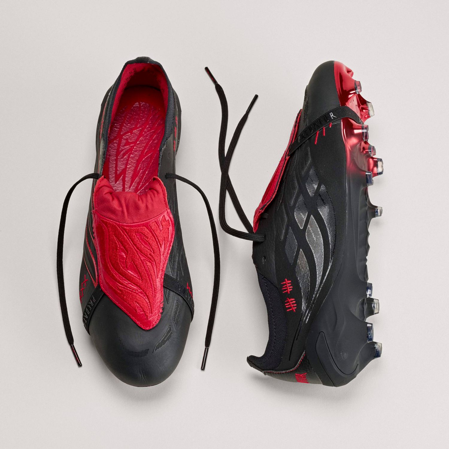 PREDATOR ELITE L-TECH FT FG (BLACK/RED)