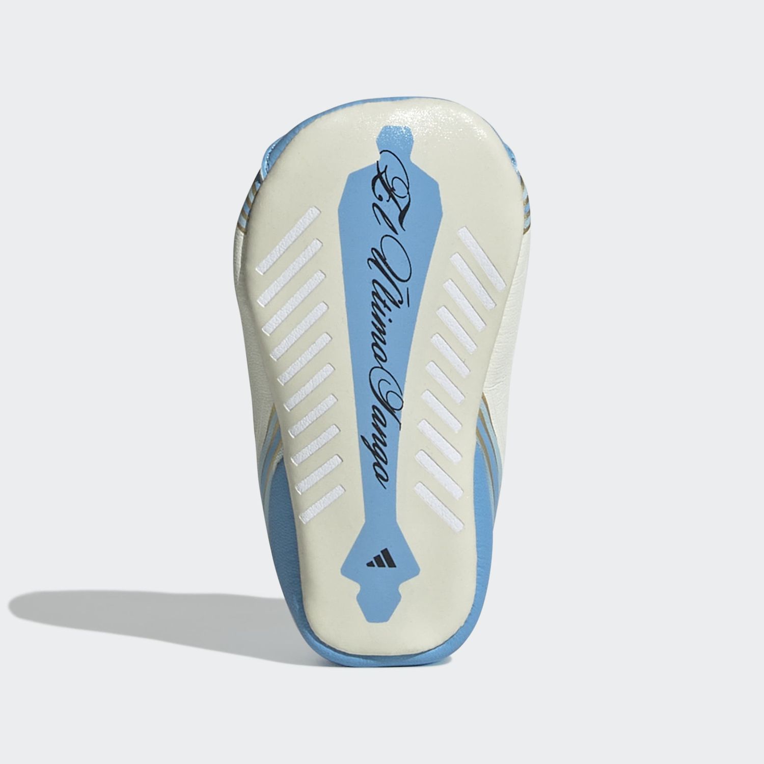 F50 MESSI CRIB SHOES (IVORY/BLUE)