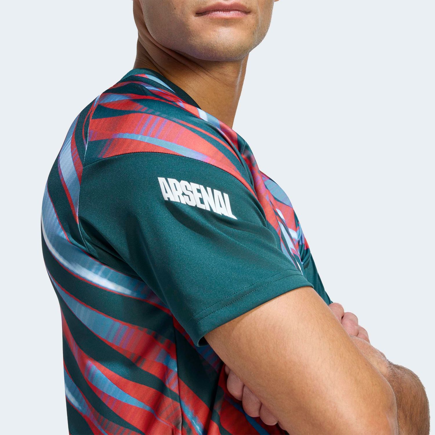 ARSENAL 26/27 PREMATCH JERSEY (TEAL/RED)