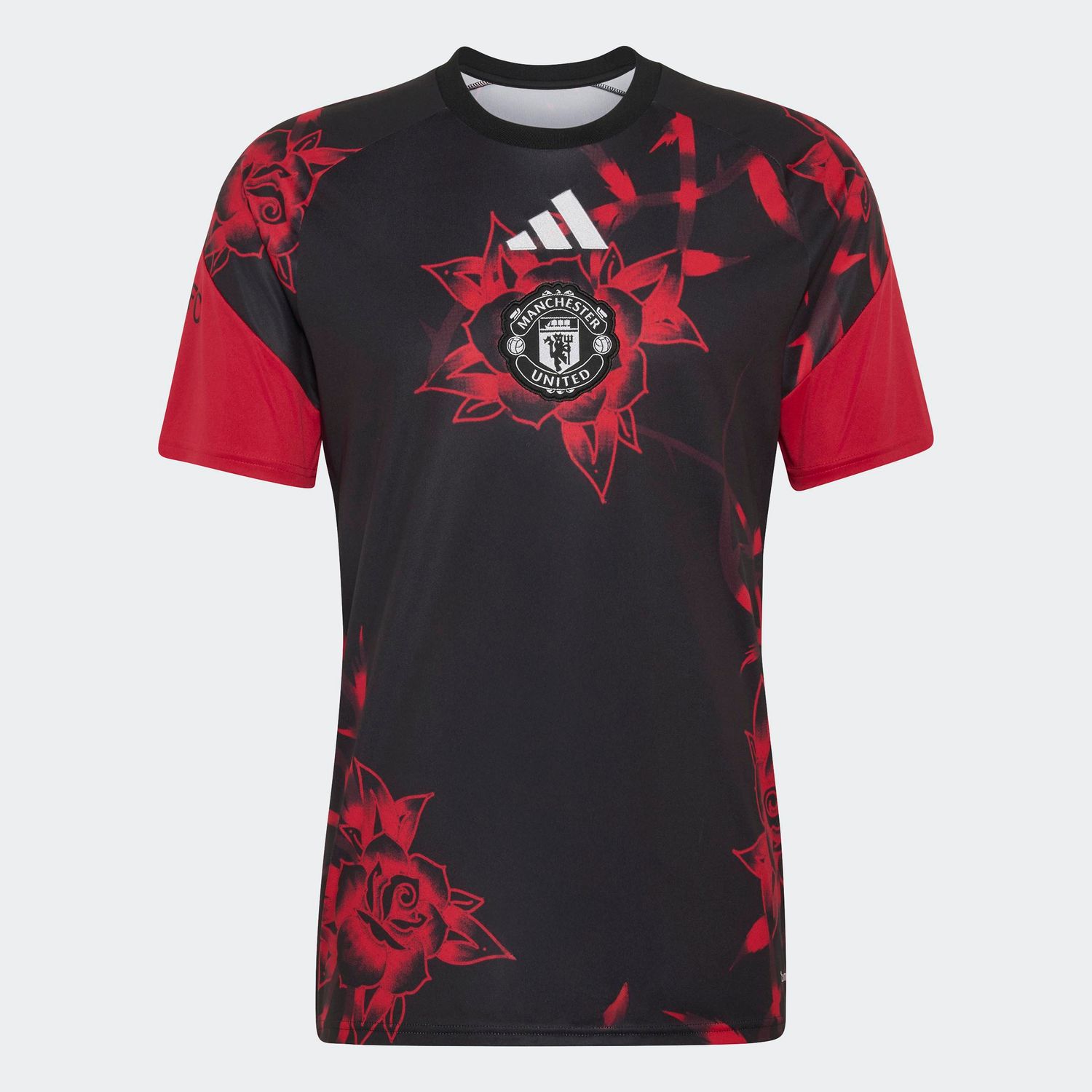 MANCHESTER UNITED 26/27 PREMATCH JERSEY (BLACK/RED)