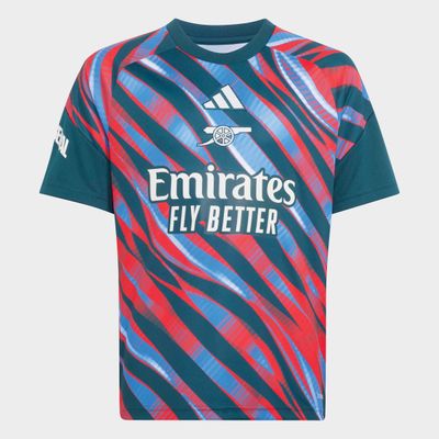 ARSENAL 26/27 PREMATCH JERSEY YOUTH (TEAL/RED)