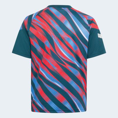 ARSENAL 26/27 PREMATCH JERSEY YOUTH (TEAL/RED)
