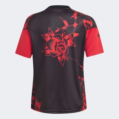 MANCHESTER UNITED 26/27 PREMATCH JERSEY YOUTH (BLACK/RED)