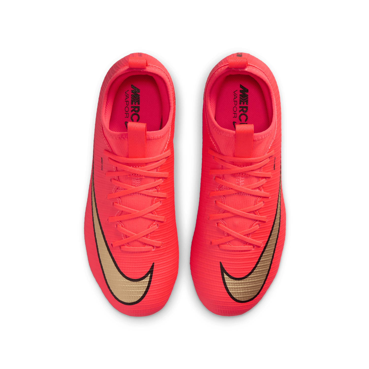 MERCURIAL VAPOR 17 ACADEMY FG/MG JR (CRIMSON/GOLD)