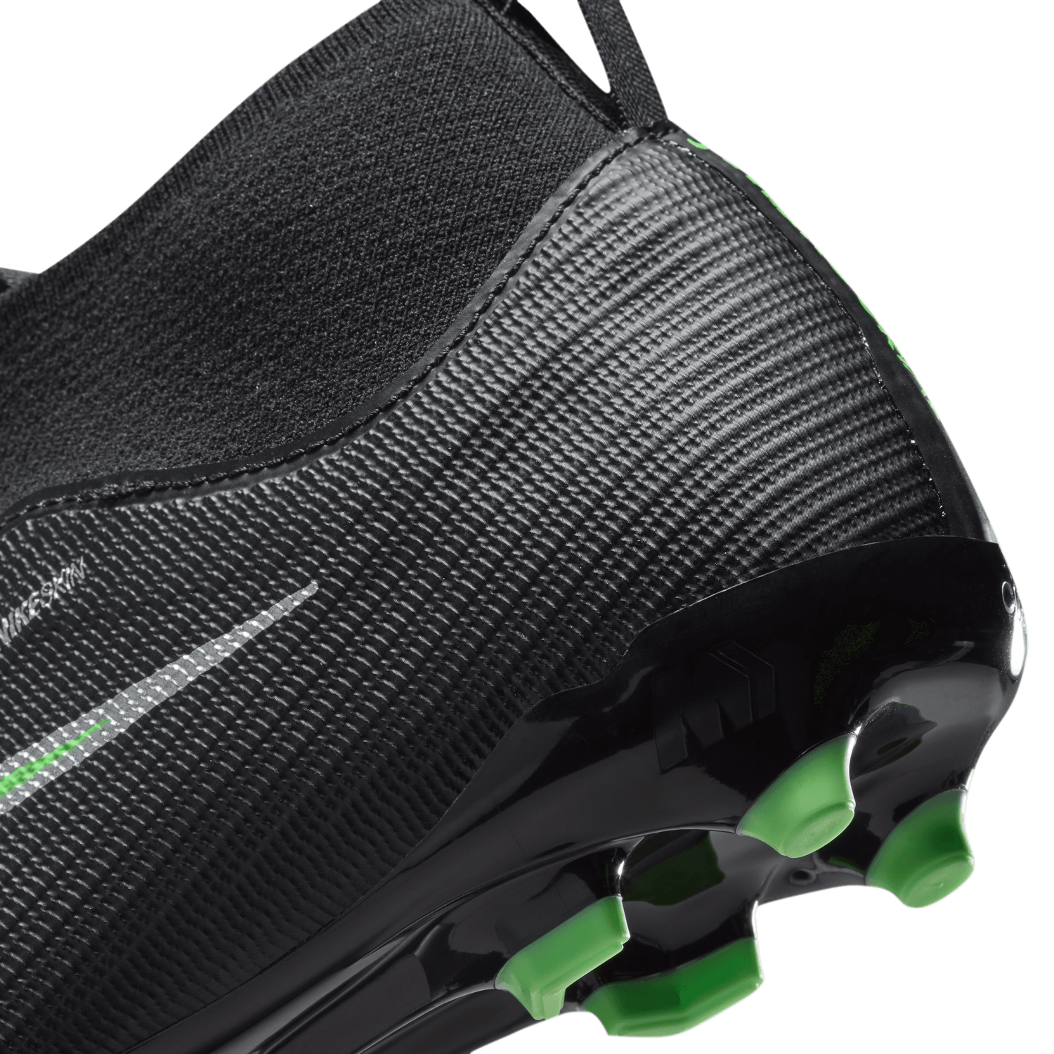 MERCURIAL SUPERFLY 11 ACADEMY FG/MG JR (BLACK/GREEN)