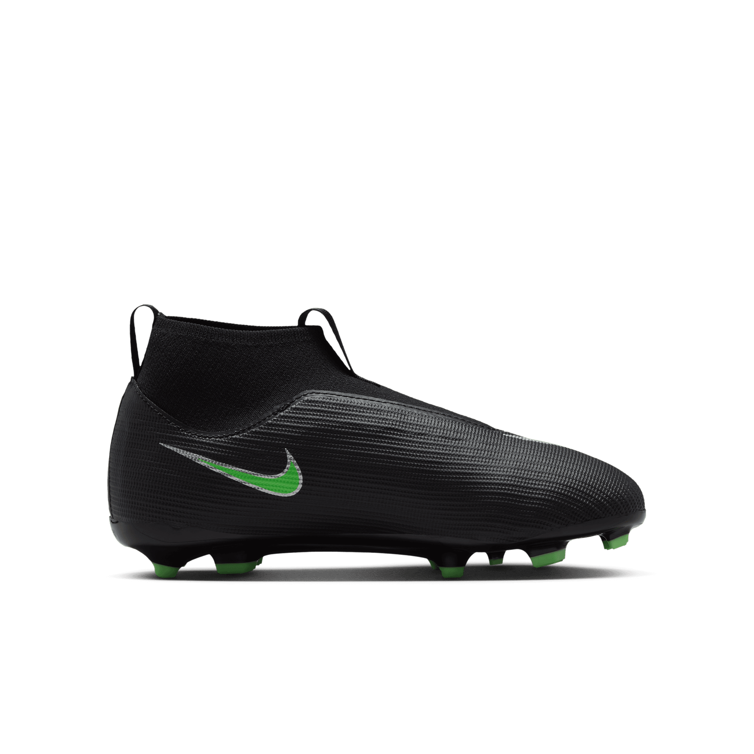 MERCURIAL SUPERFLY 11 ACADEMY FG/MG JR (BLACK/GREEN)