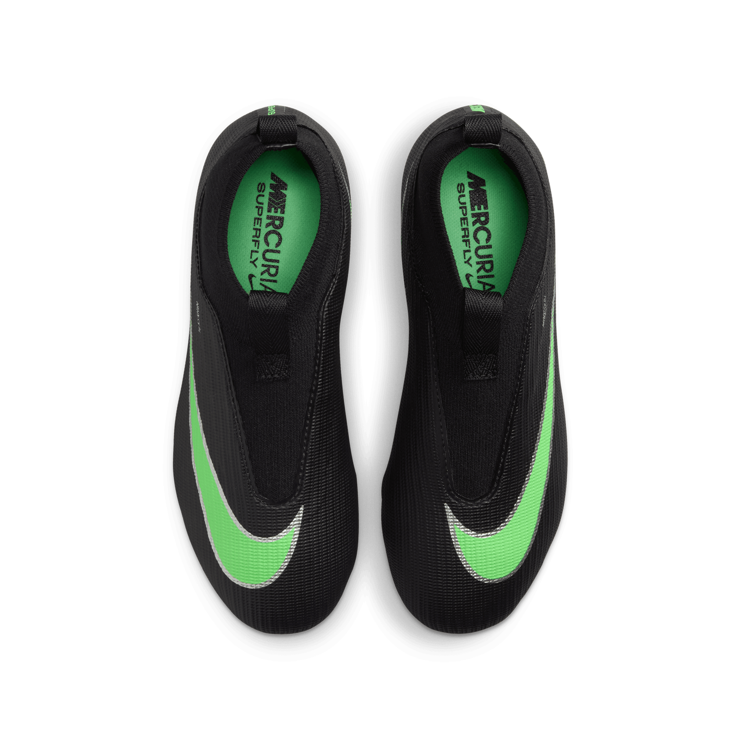 MERCURIAL SUPERFLY 11 ACADEMY FG/MG JR (BLACK/GREEN)