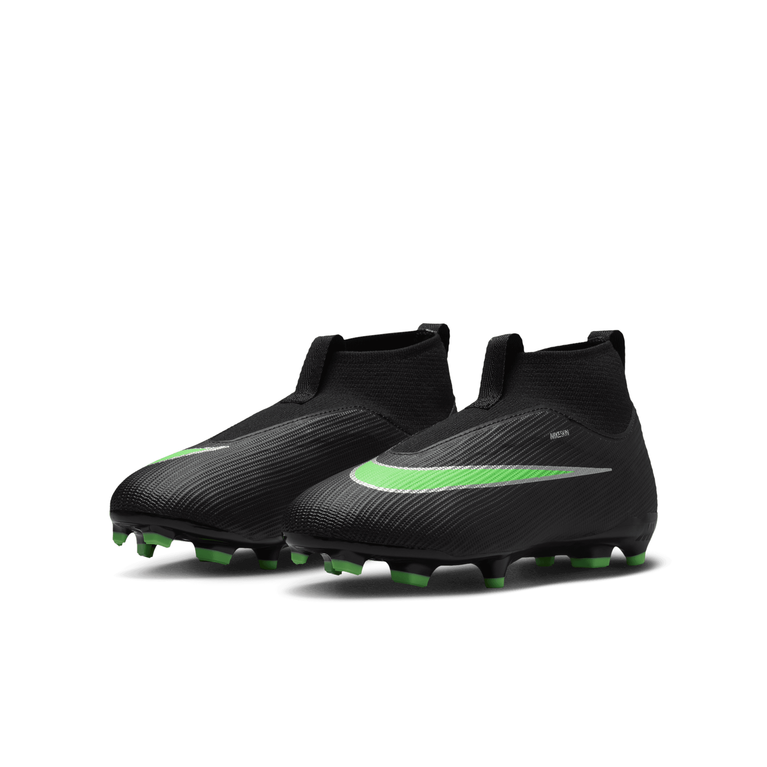 MERCURIAL SUPERFLY 11 ACADEMY FG/MG JR (BLACK/GREEN)