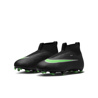 MERCURIAL SUPERFLY 11 ACADEMY FG/MG JR (BLACK/GREEN)