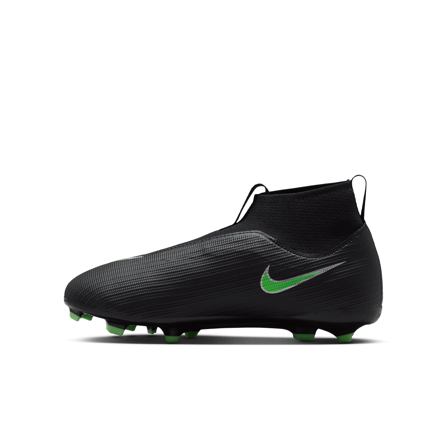 MERCURIAL SUPERFLY 11 ACADEMY FG/MG JR (BLACK/GREEN)