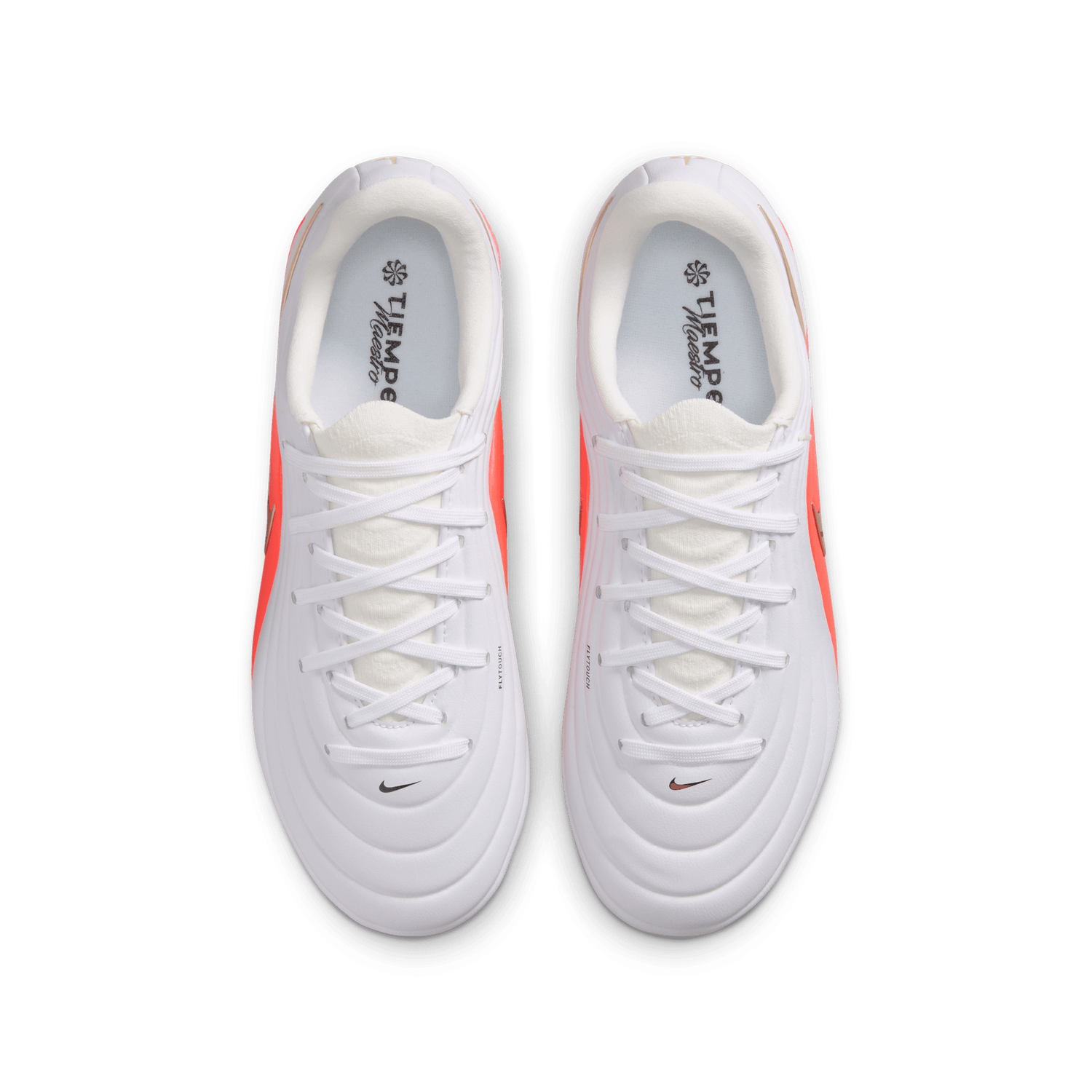 TIEMPO MAESTRO ACADEMY FG/MG JR (WHITE/RED)