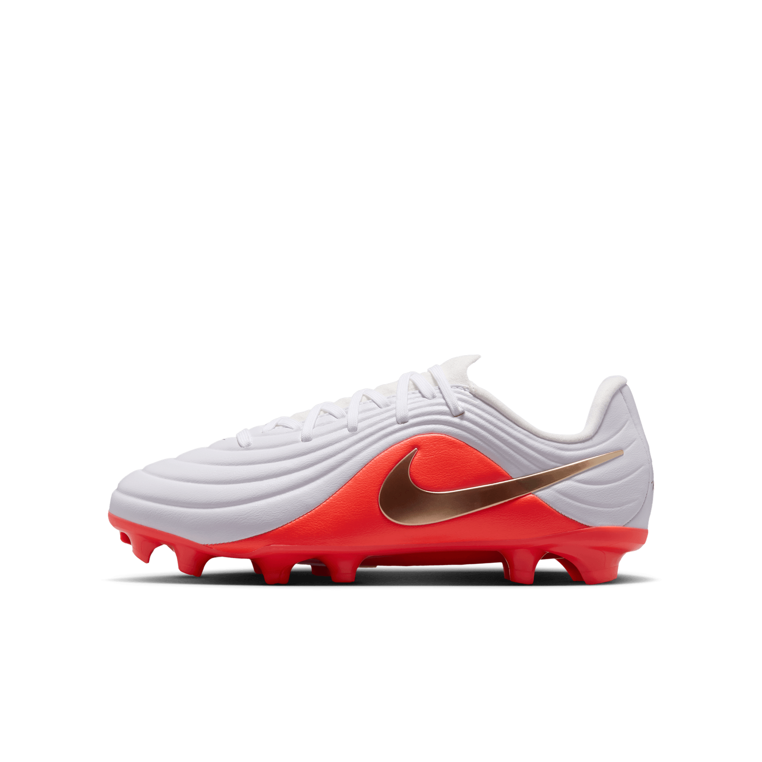 TIEMPO MAESTRO ACADEMY FG/MG JR (WHITE/RED)
