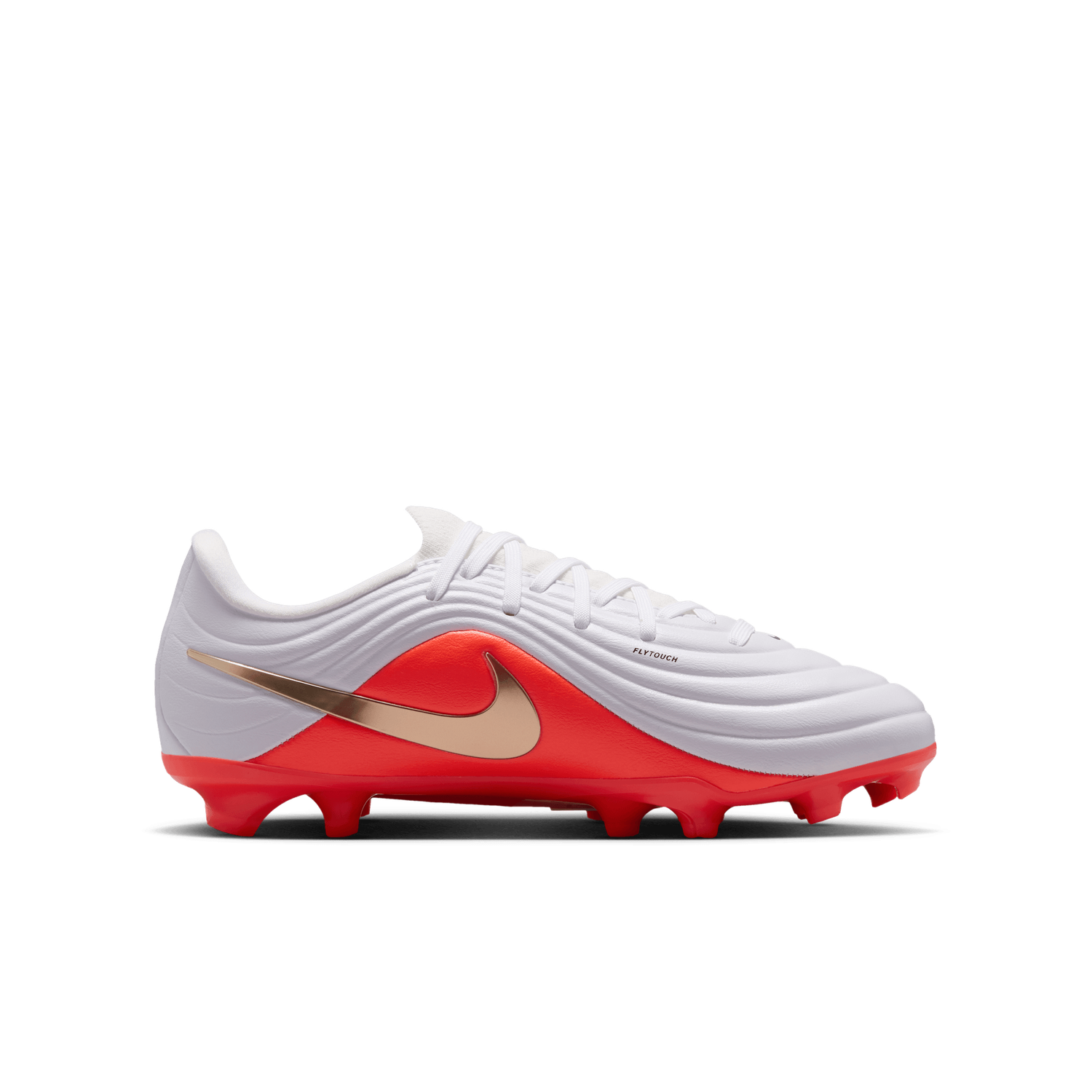 TIEMPO MAESTRO ACADEMY FG/MG JR (WHITE/RED)