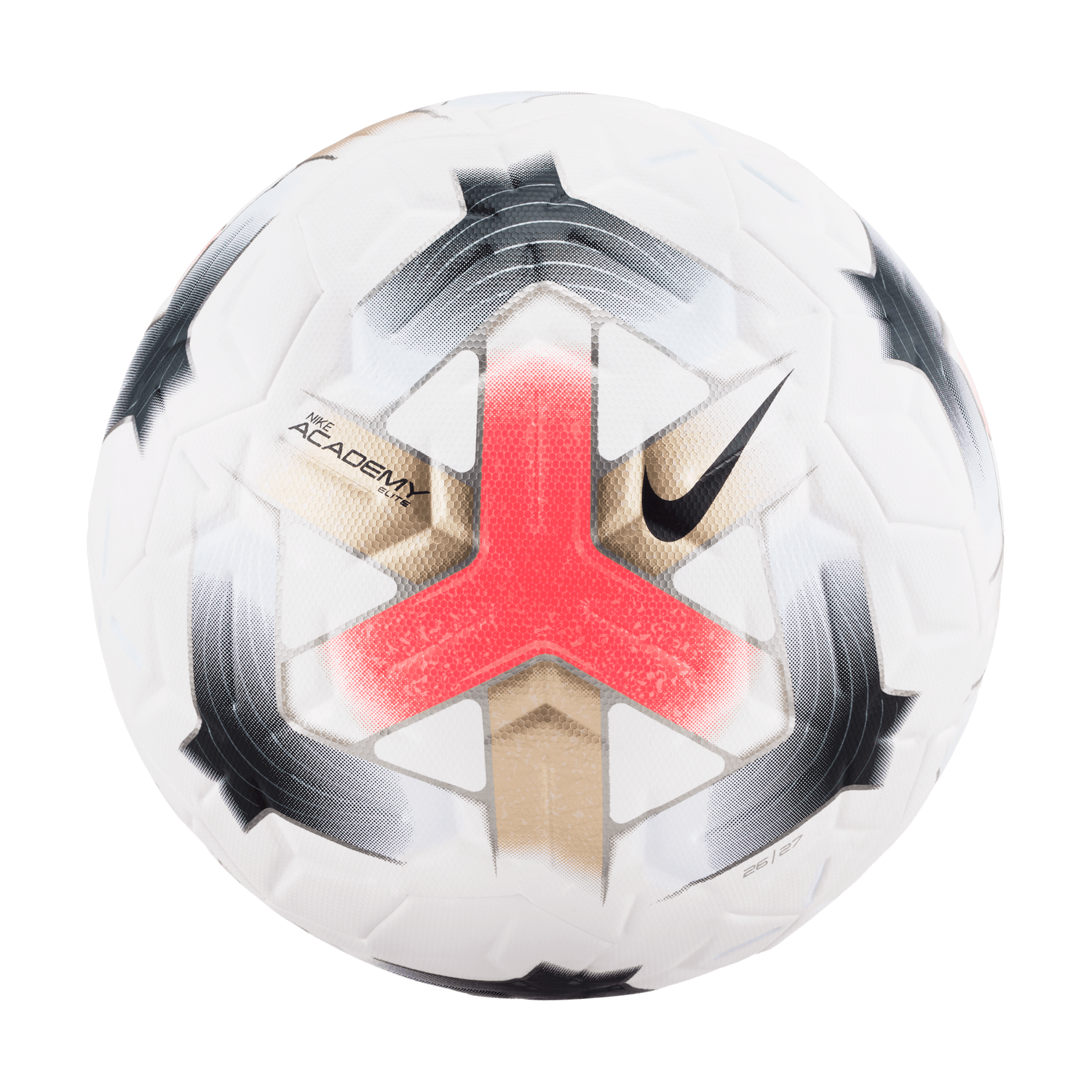 ACADEMY ELITE BALL 26/27 (WHITE/BLACK/RED)
