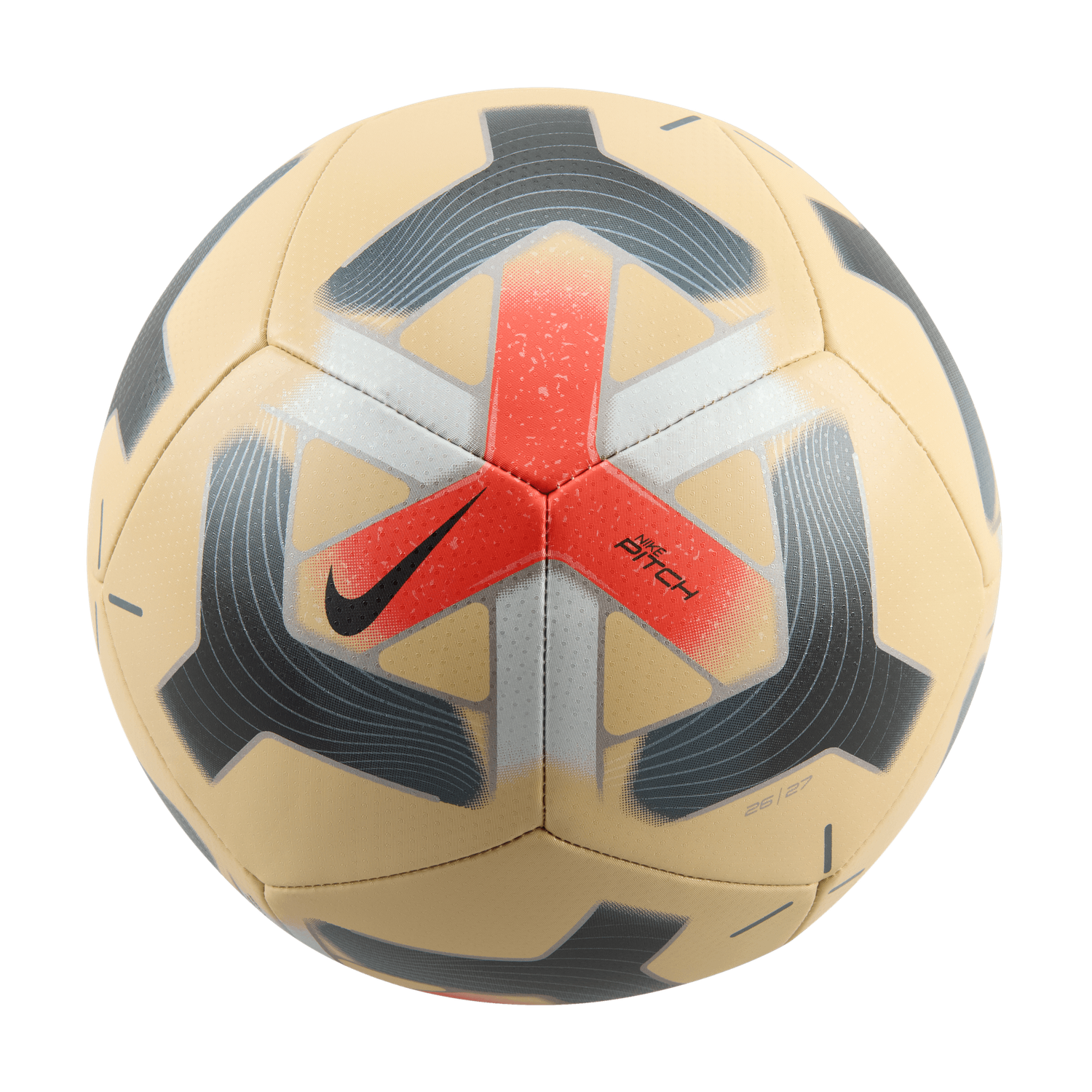 PITCH BALL 26/27 (TAN/BLACK/RED)