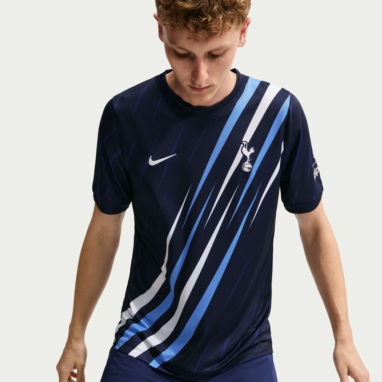 TOTTENHAM 26/27 PREMATCH JERSEY (OBSIDIAN/WHITE)