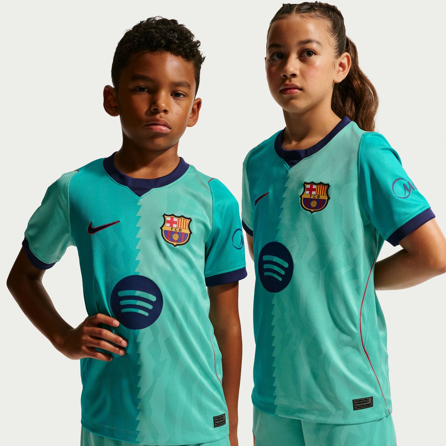 FC BARCELONA 26/27 THIRD JERSEY YOUTH (TEAL)