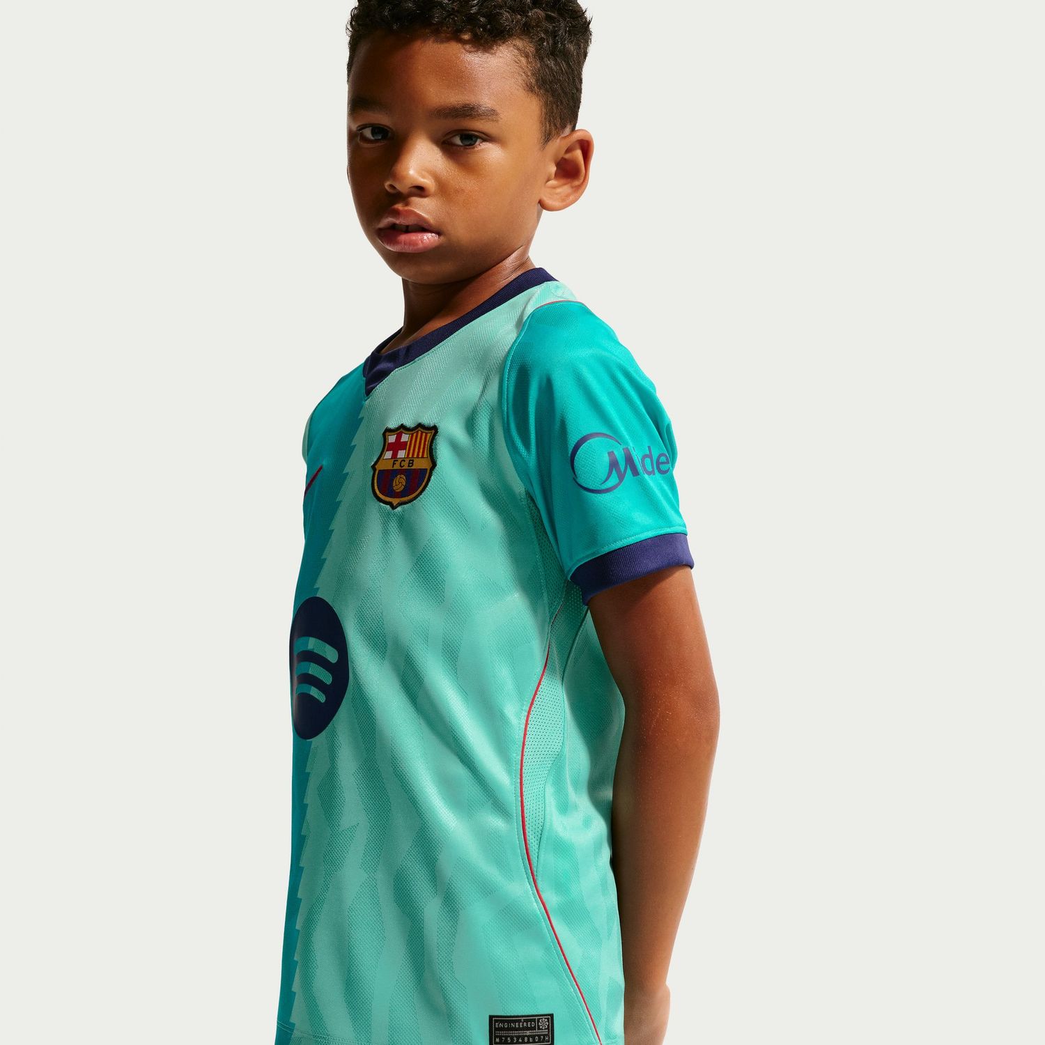 FC BARCELONA 26/27 THIRD JERSEY YOUTH (TEAL)
