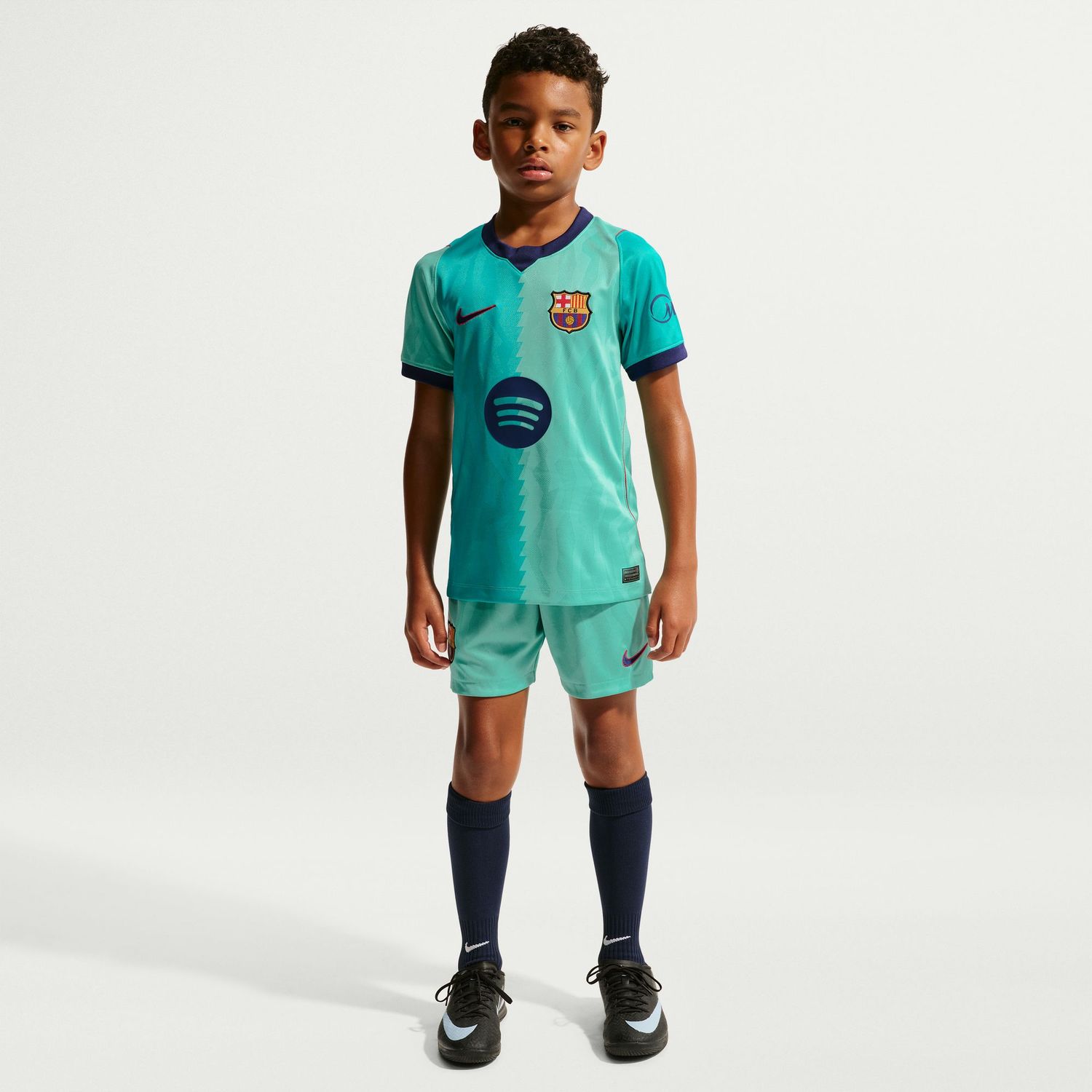 FC BARCELONA 26/27 THIRD JERSEY YOUTH (TEAL)