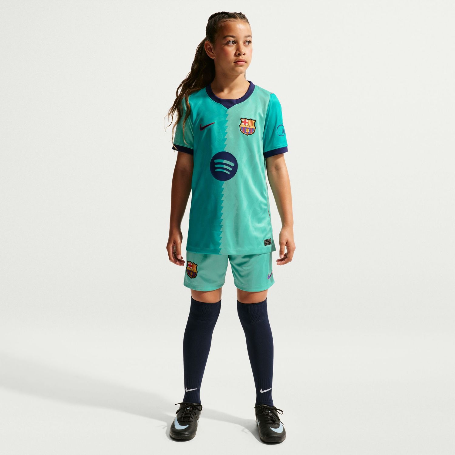 FC BARCELONA 26/27 THIRD JERSEY YOUTH (TEAL)
