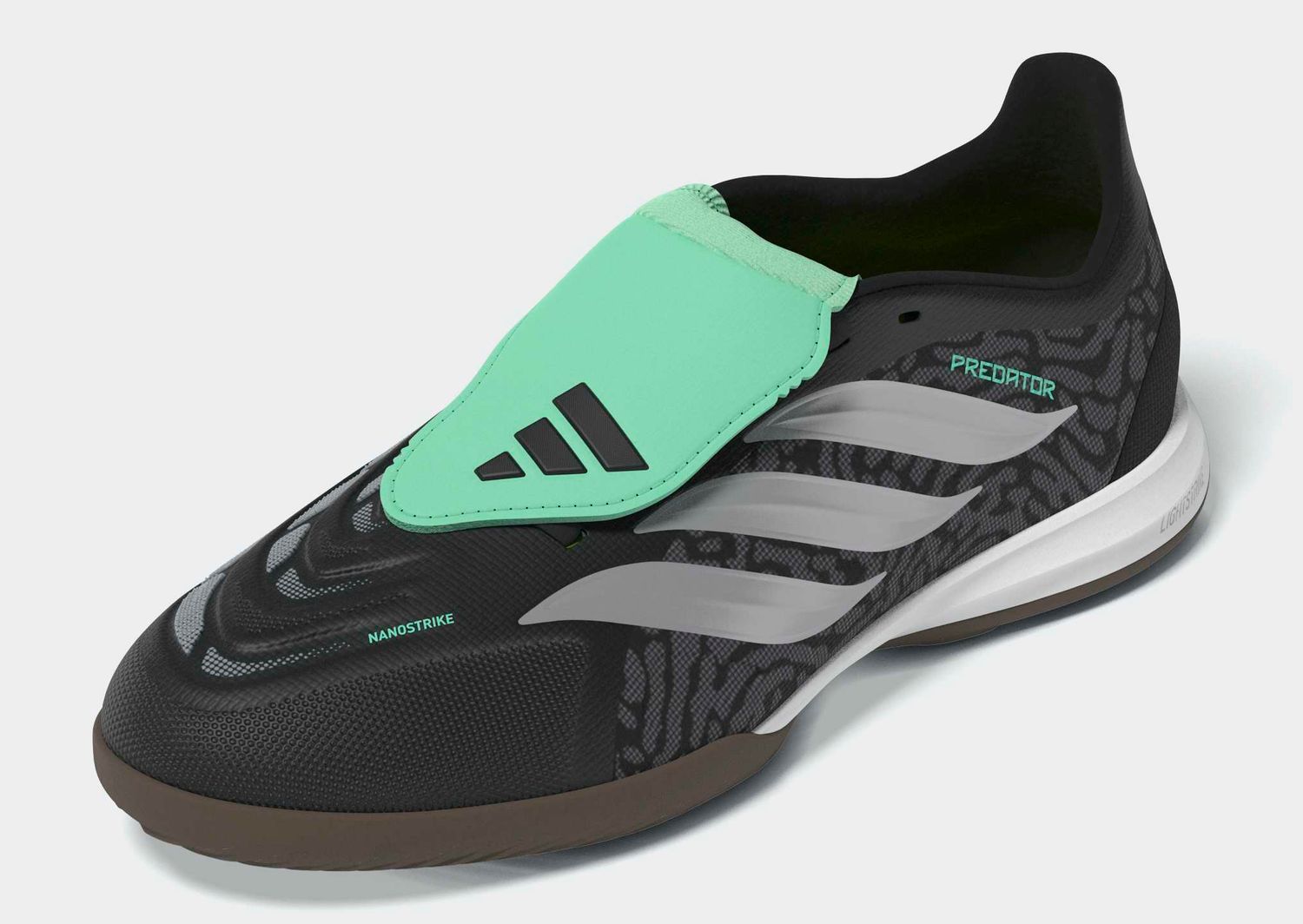 PREDATOR LEAGUE FT IN JR (BLACK/GREEN)