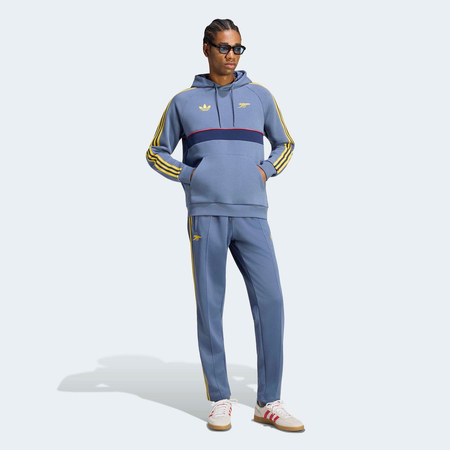 ARSENAL 26/27 ORIGINALS HOODIE (BLUE/YELLOW)