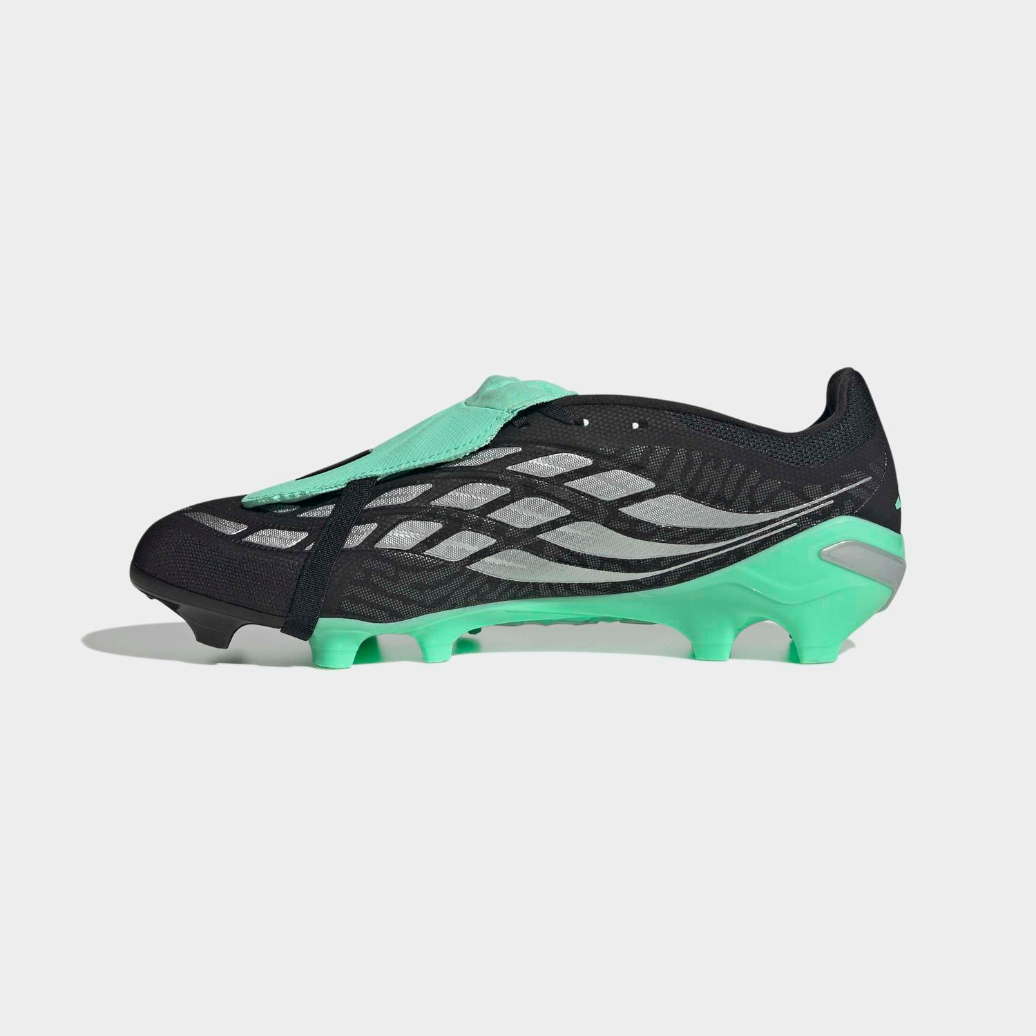 PREDATOR LEAGUE FT FG (BLACK/SILVER/GREEN)