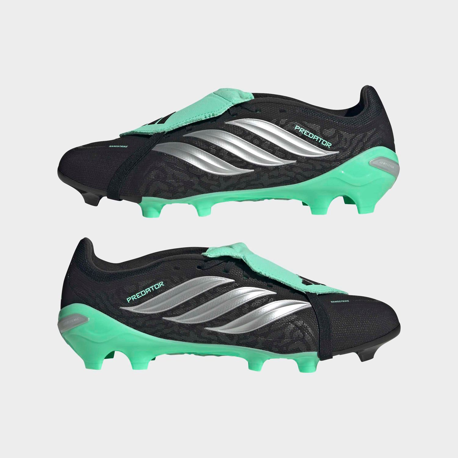PREDATOR LEAGUE FT FG (BLACK/SILVER/GREEN)