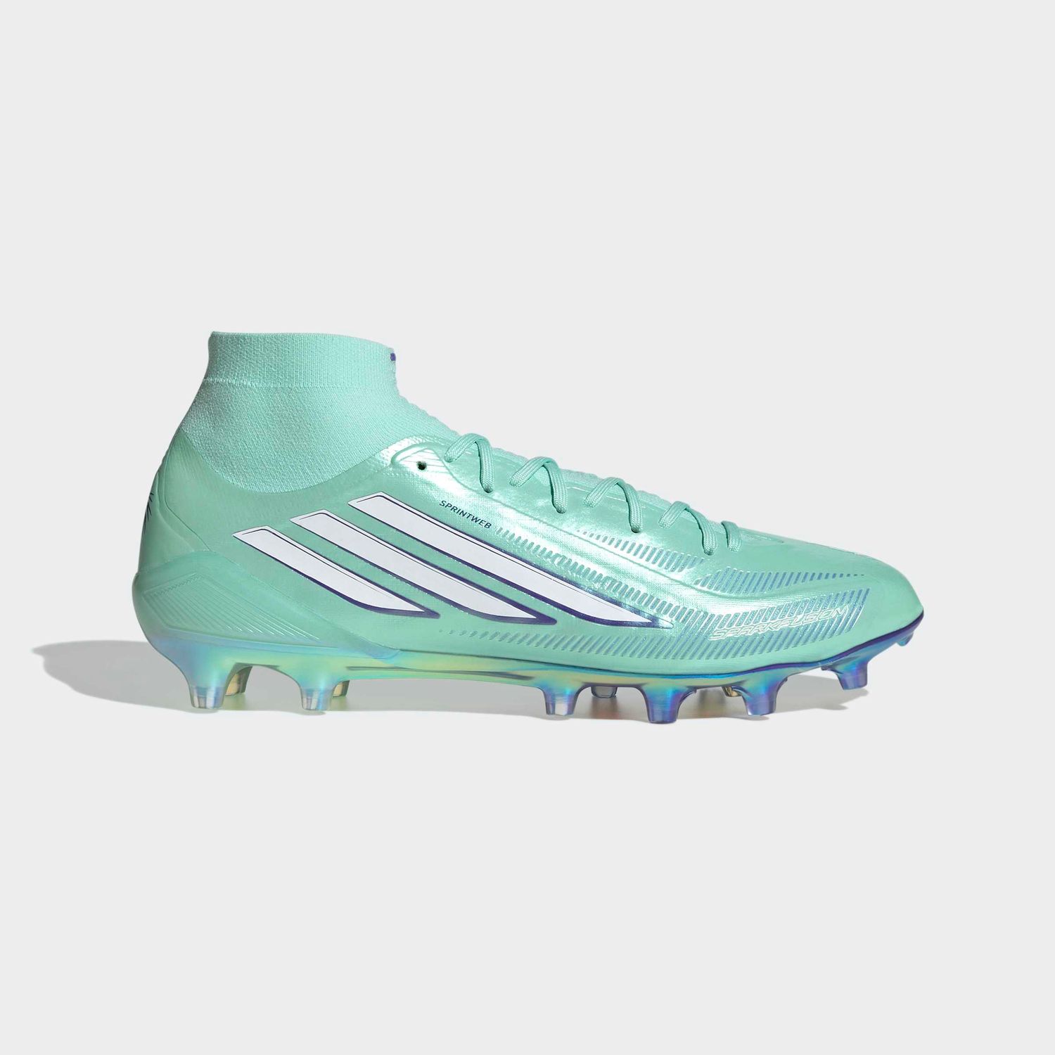 F50 SPARKFUSION ELITE FG/AG (GREEN/WHITE/PURPLE)
