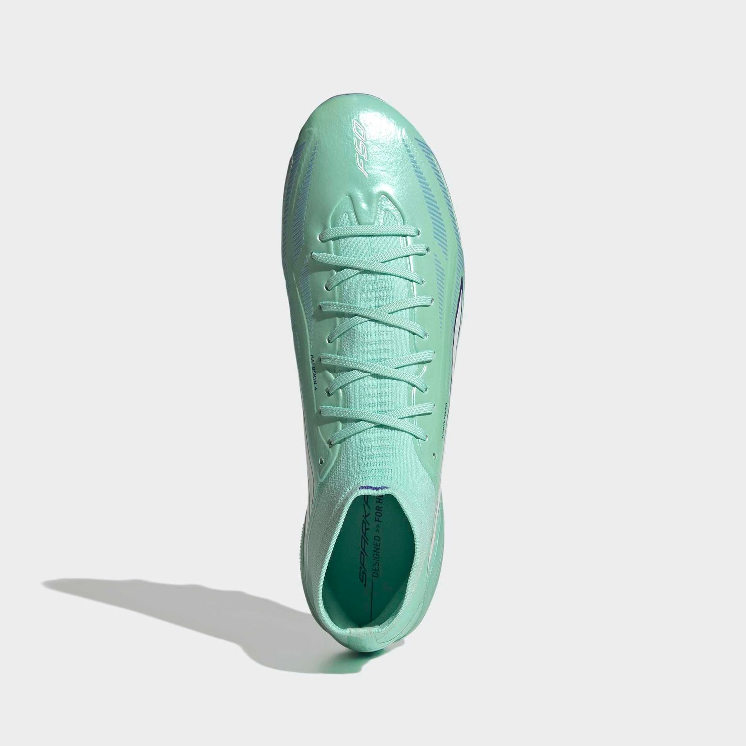 F50 SPARKFUSION ELITE FG/AG (GREEN/WHITE/PURPLE)