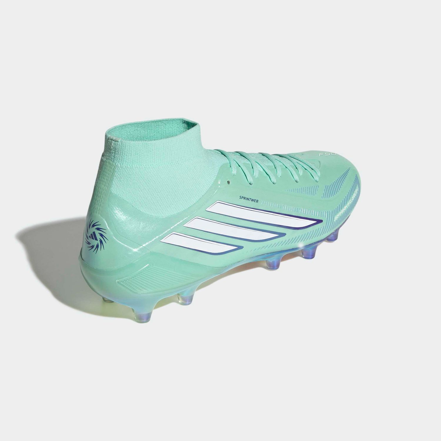 F50 SPARKFUSION ELITE FG/AG (GREEN/WHITE/PURPLE)