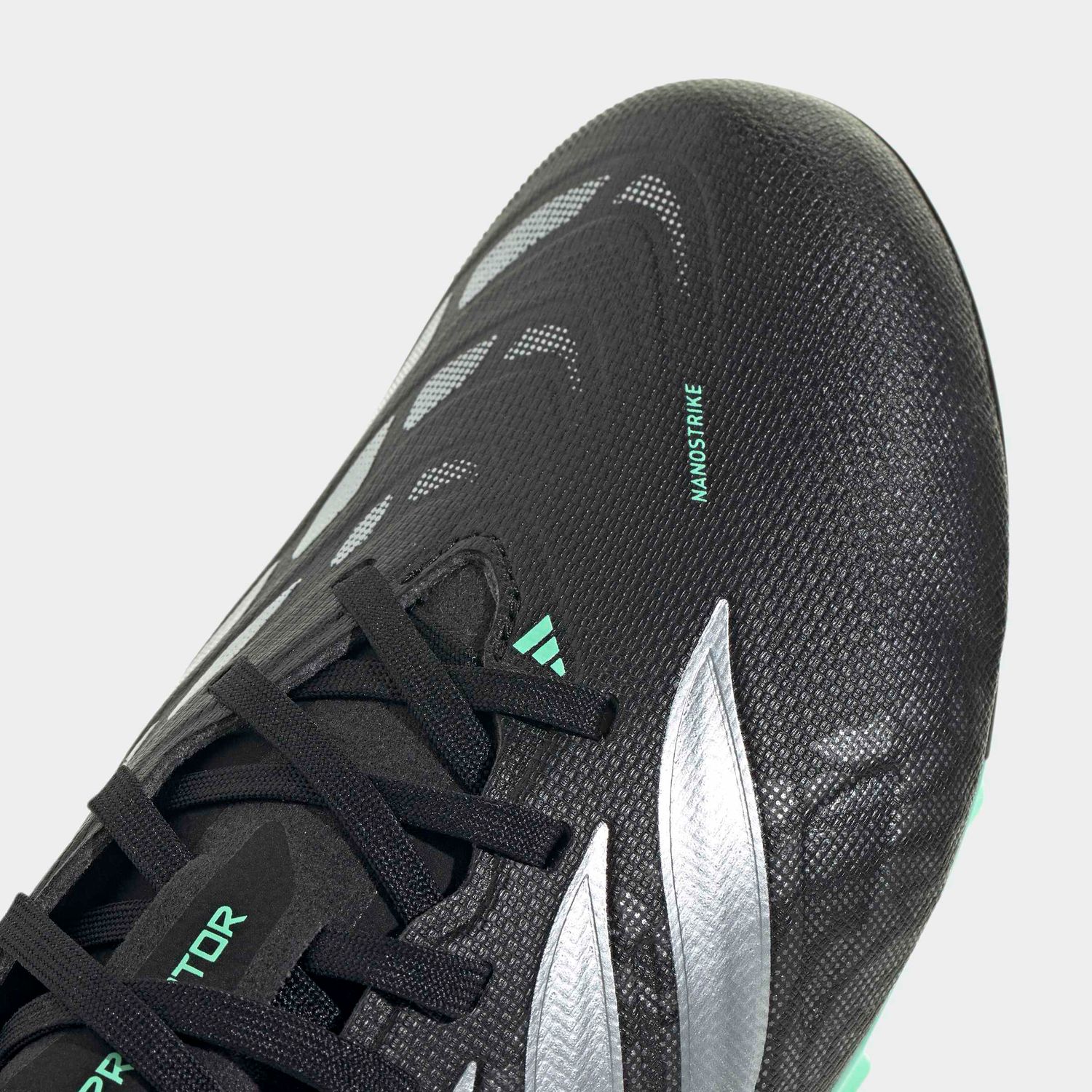PREDATOR LEAGUE FG JR (BLACK/SILVER/GREEN)