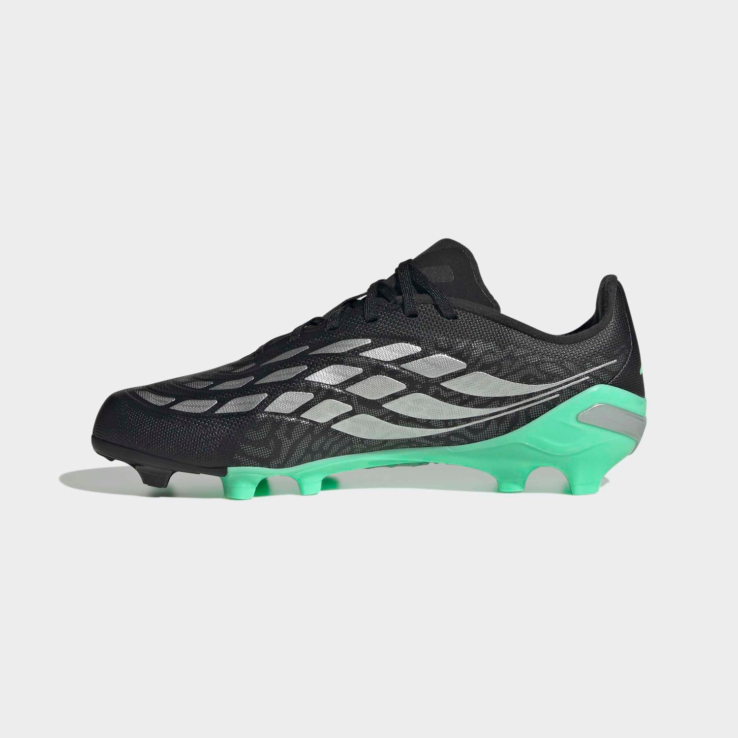PREDATOR LEAGUE FG JR (BLACK/SILVER/GREEN)