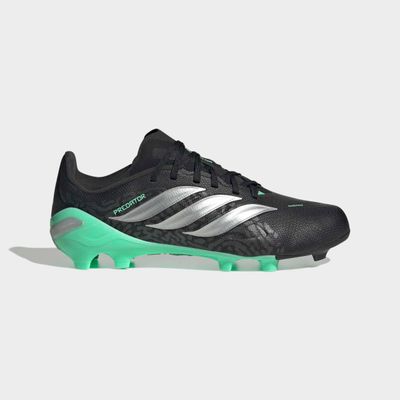 PREDATOR LEAGUE FG JR (BLACK/SILVER/GREEN)