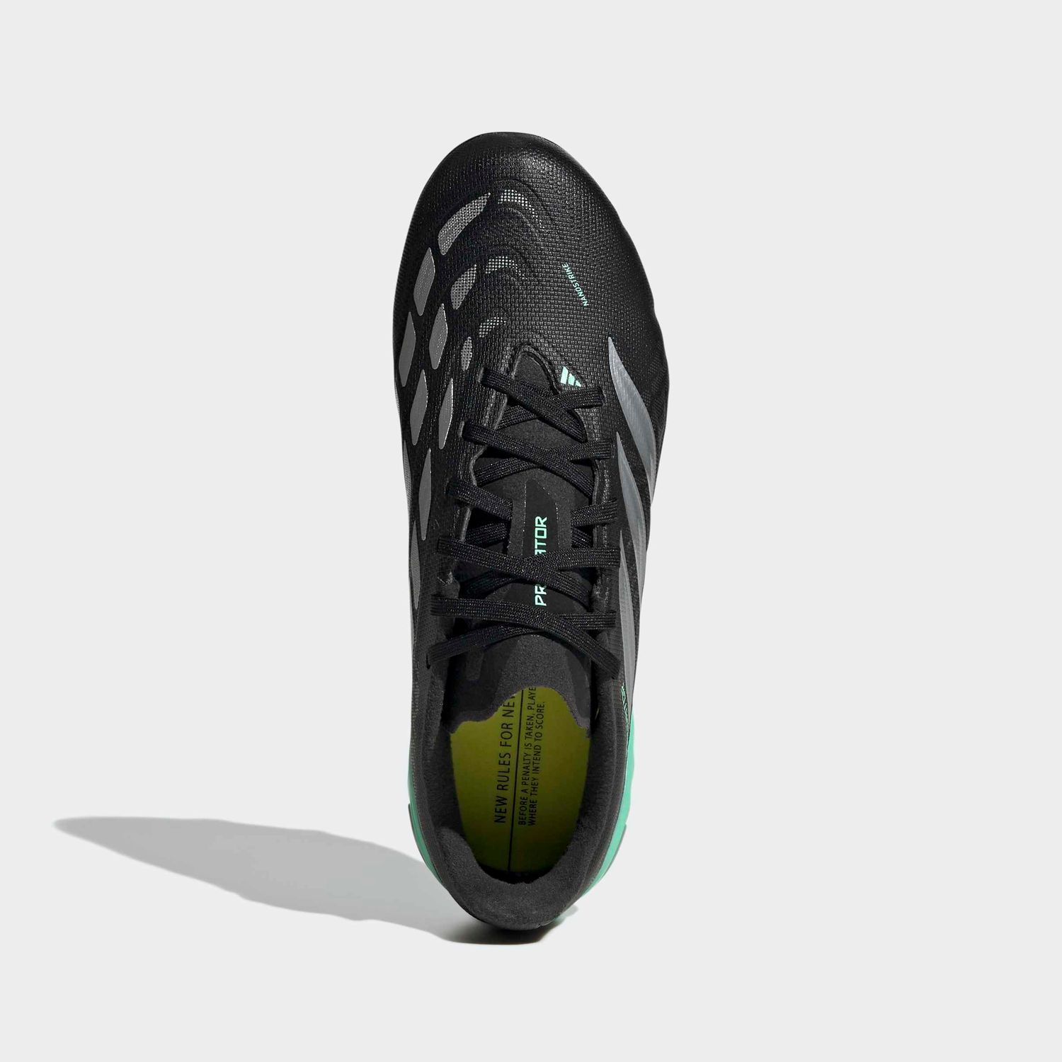 PREDATOR LEAGUE FG JR (BLACK/SILVER/GREEN)
