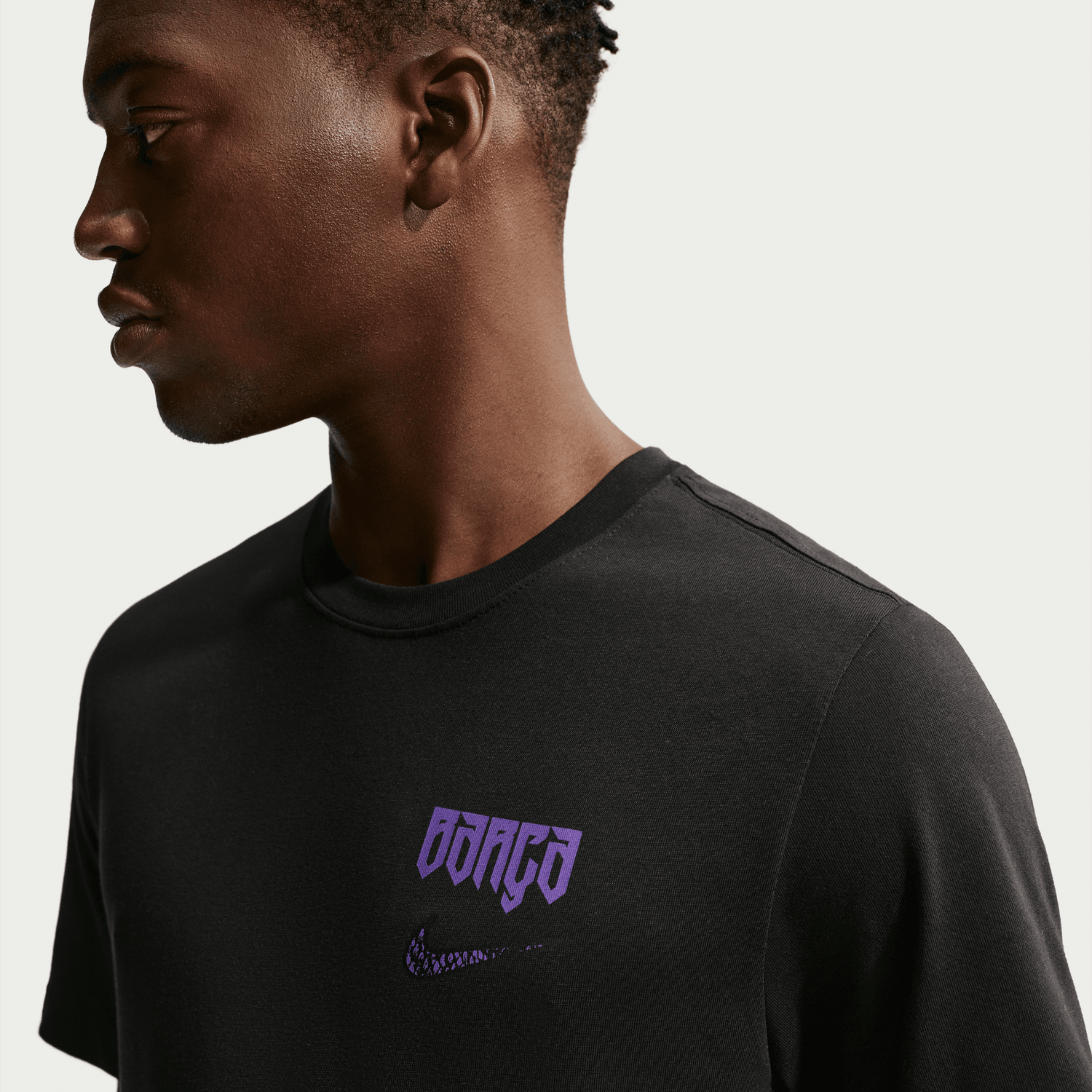 FC BARCELONA 26/27 X KOBE TEE (BLACK/PURPLE)