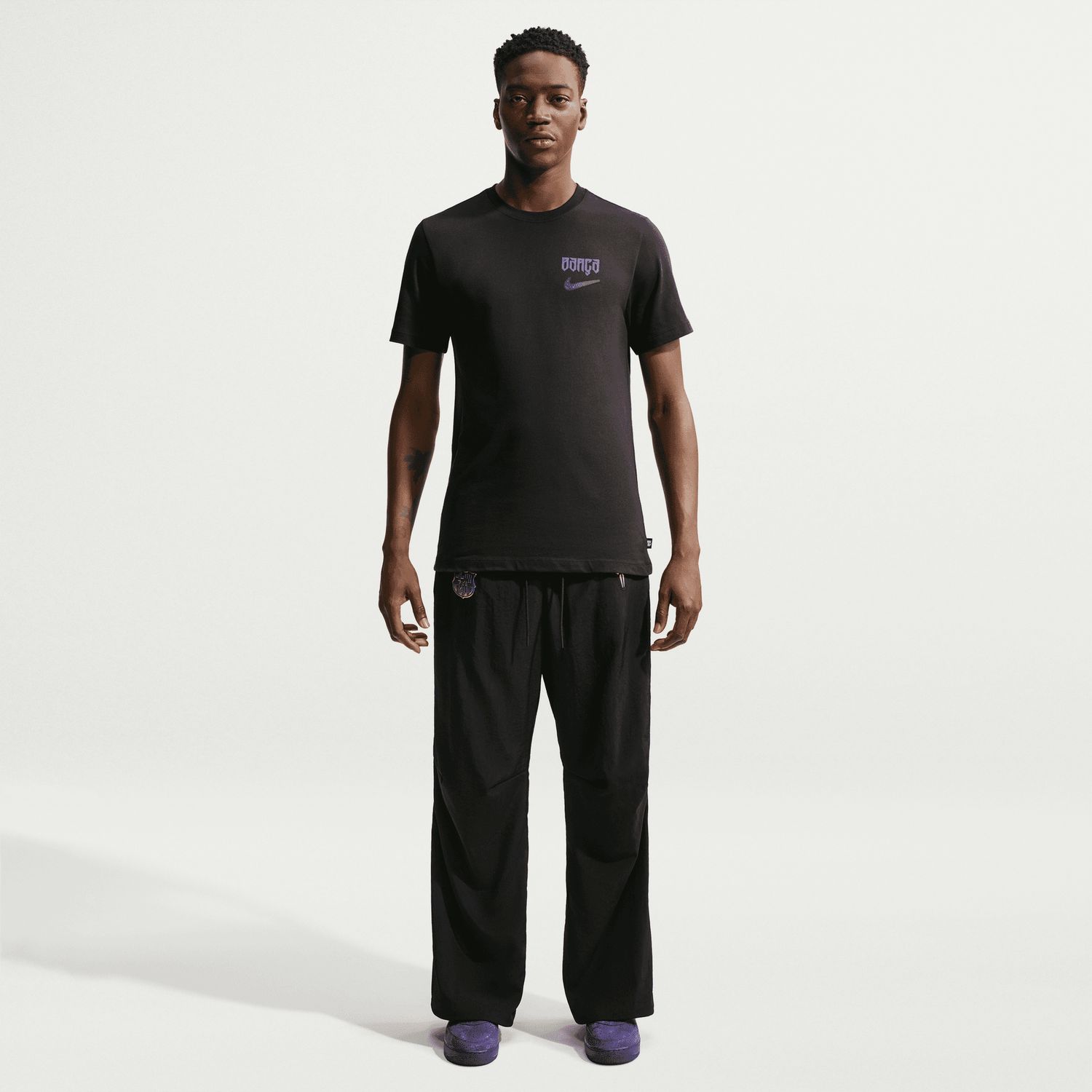 FC BARCELONA 26/27 X KOBE TEE (BLACK/PURPLE)