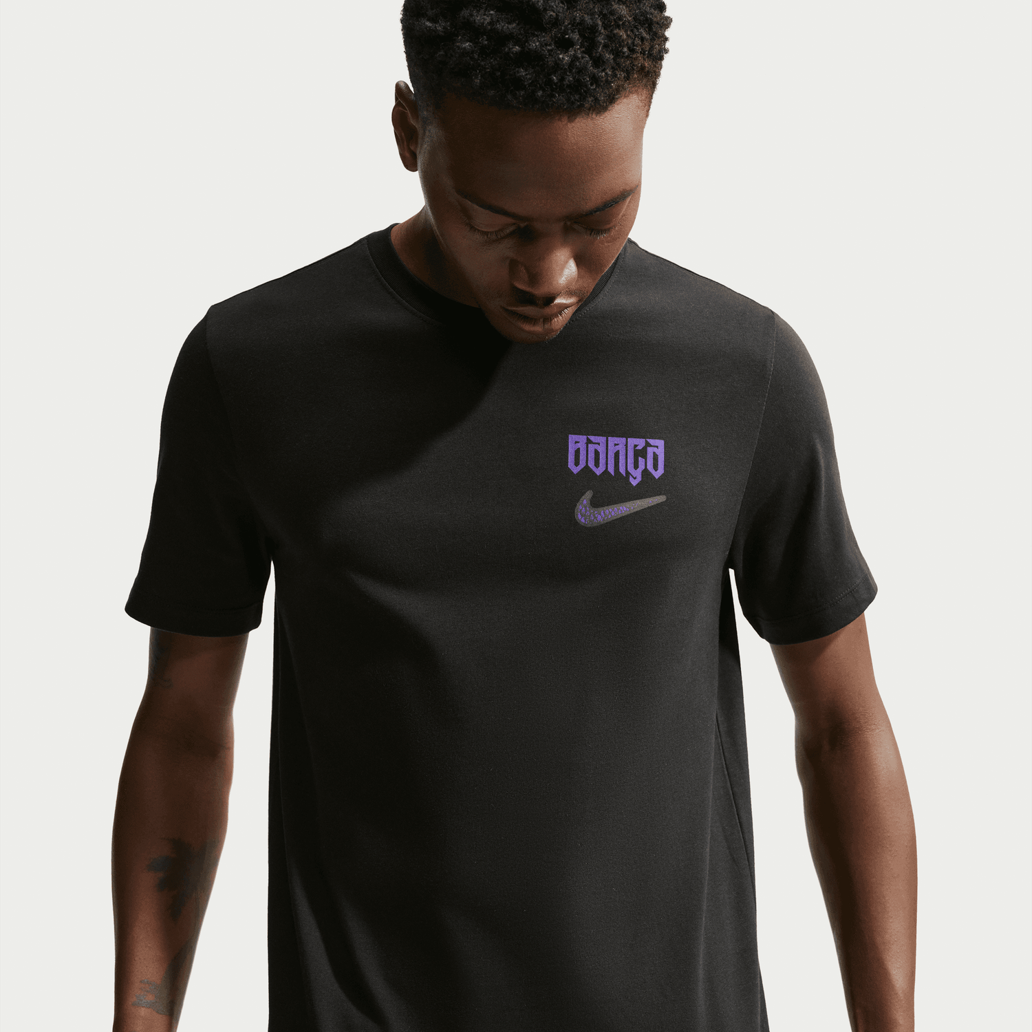 FC BARCELONA 26/27 X KOBE TEE (BLACK/PURPLE)