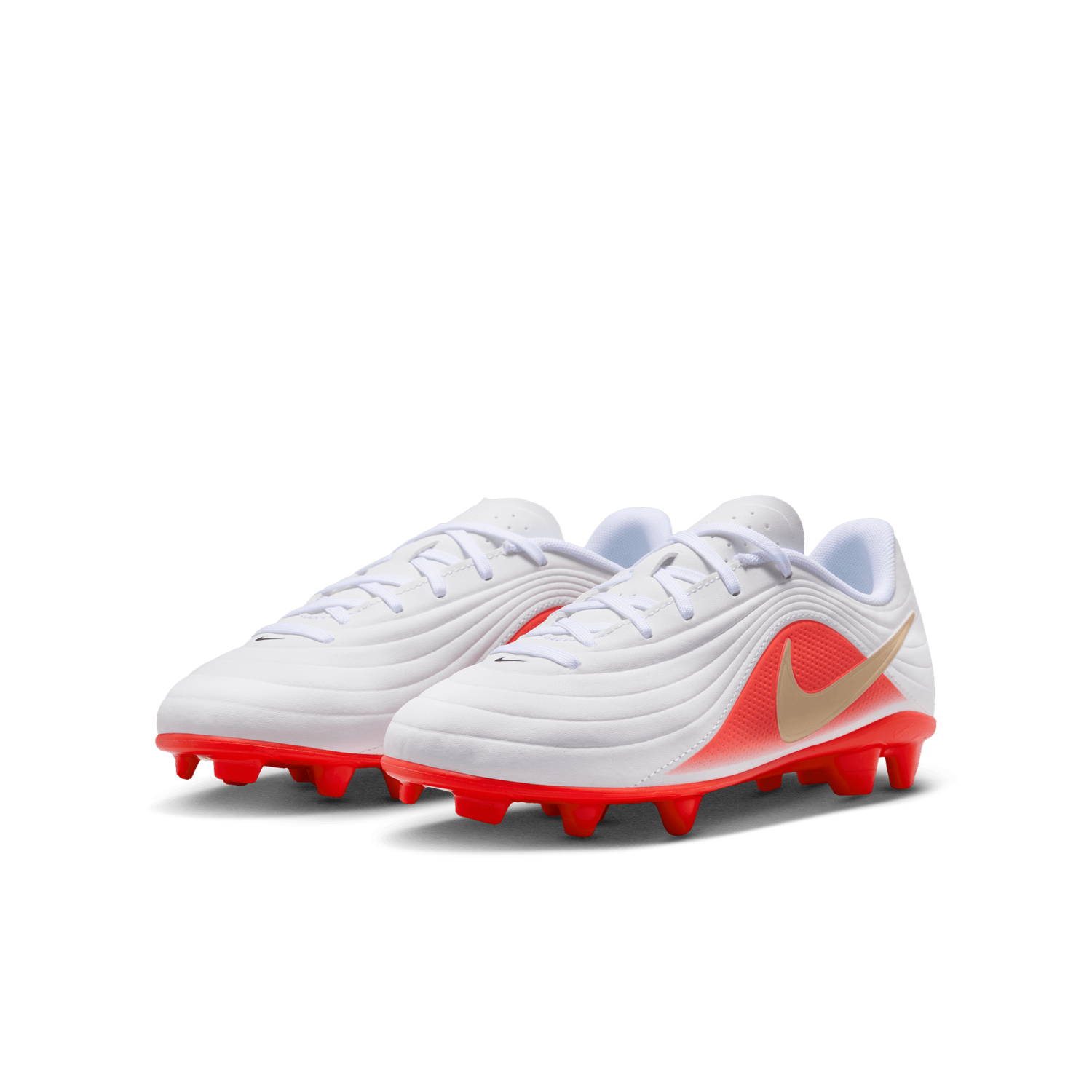TIEMPO MAESTRO CLUB FG/MG JR (WHITE/RED)