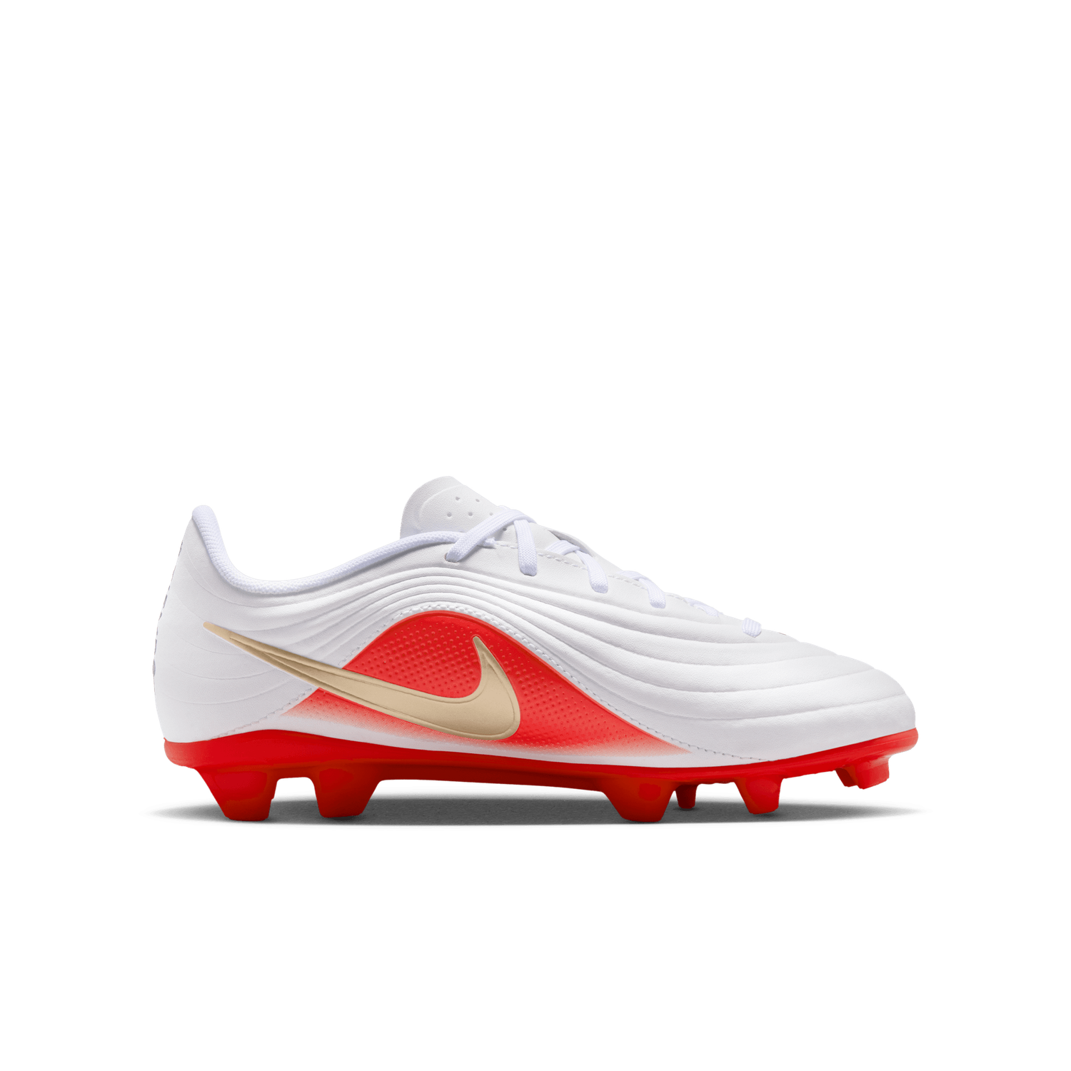 TIEMPO MAESTRO CLUB FG/MG JR (WHITE/RED)