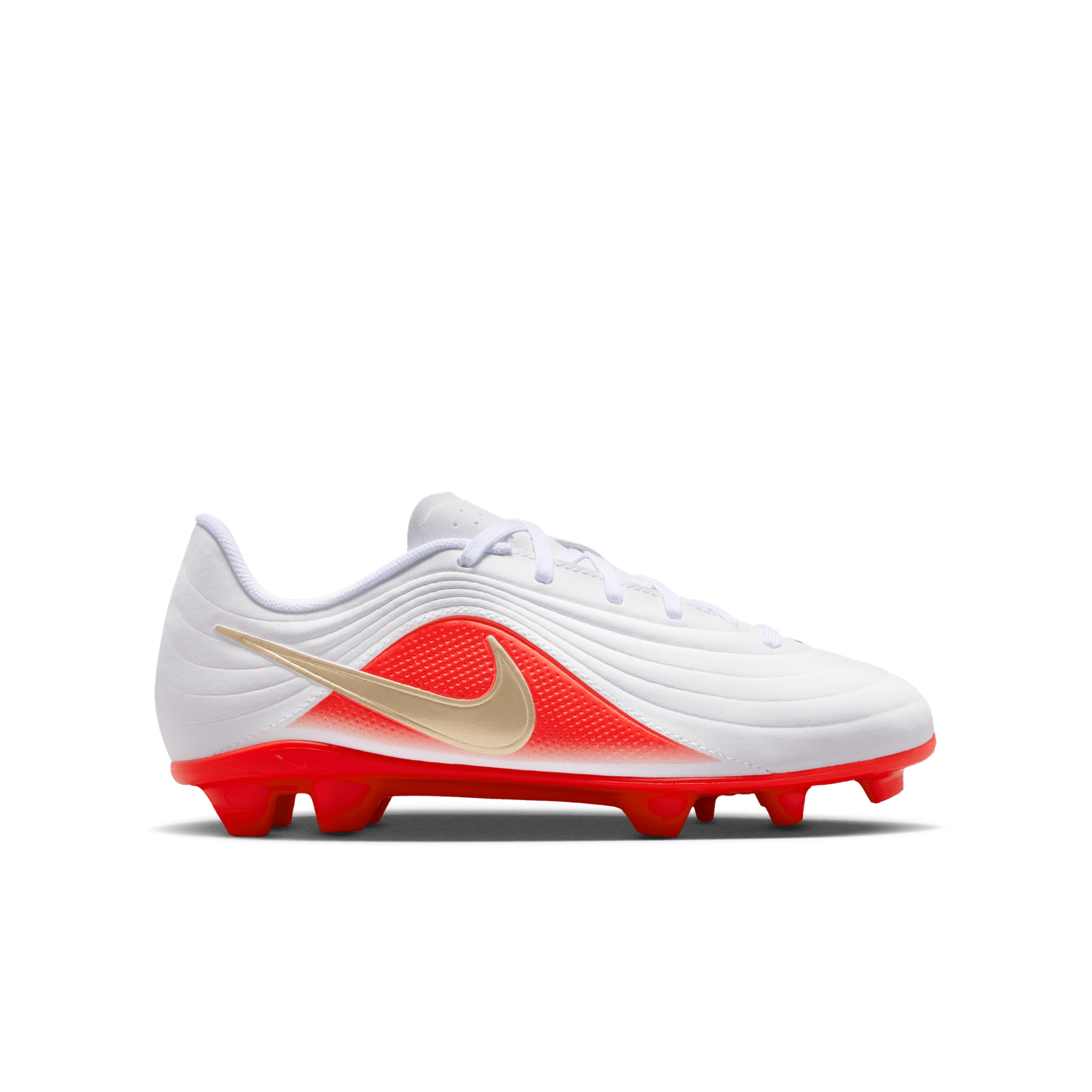 TIEMPO MAESTRO CLUB FG/MG JR (WHITE/RED)