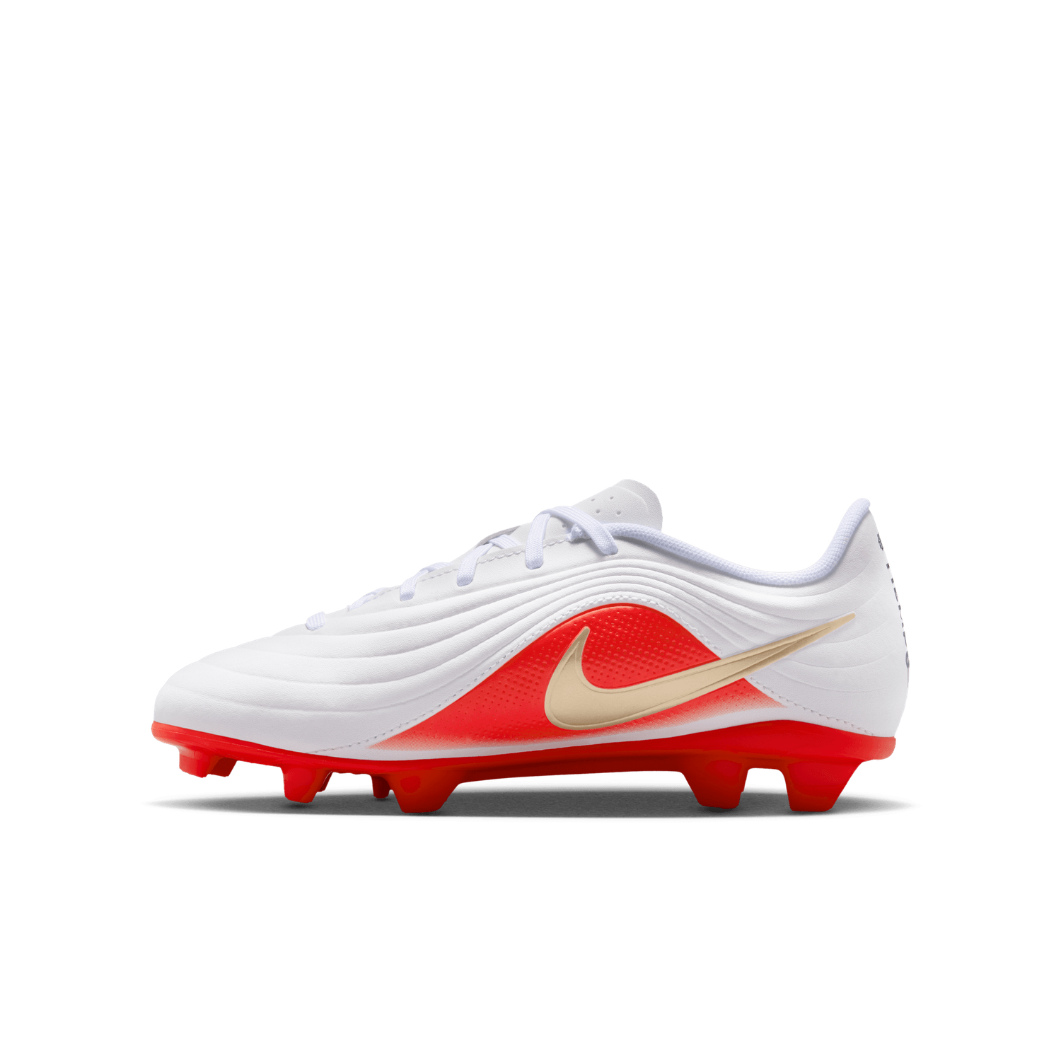 TIEMPO MAESTRO CLUB FG/MG JR (WHITE/RED)
